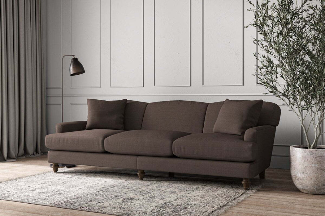 Deni Super Grand Sofa - Recycled Cotton Mocha