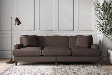 Deni Super Grand Sofa - Recycled Cotton Mocha