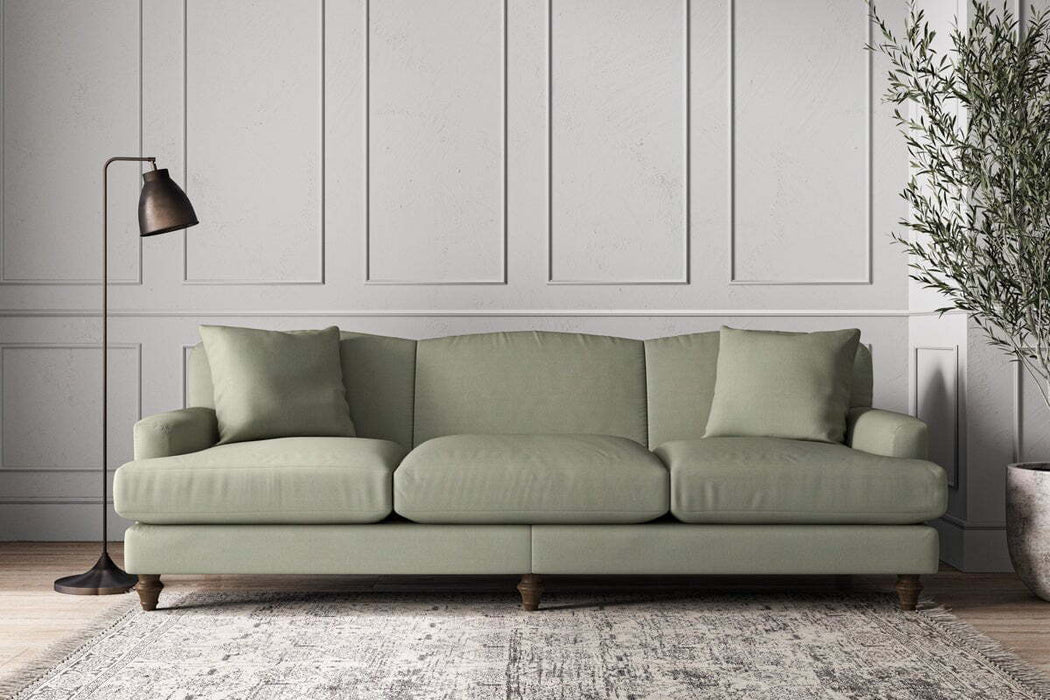 Deni Super Grand Sofa - Recycled Cotton Seaspray