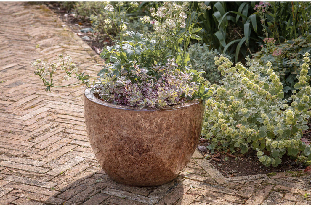 Dunai Terracotta Planter Brown