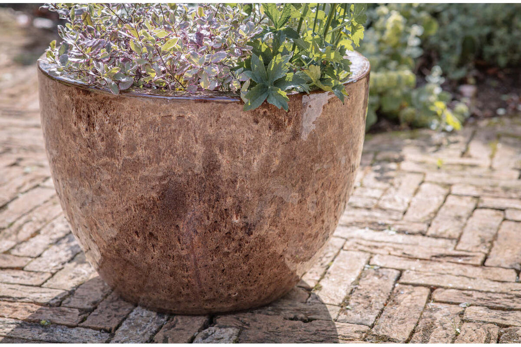 Dunai Terracotta Planter Brown