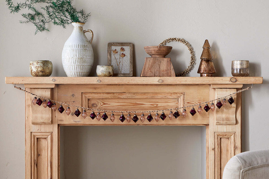 Ekiti Bauble Garland Ruby Copper