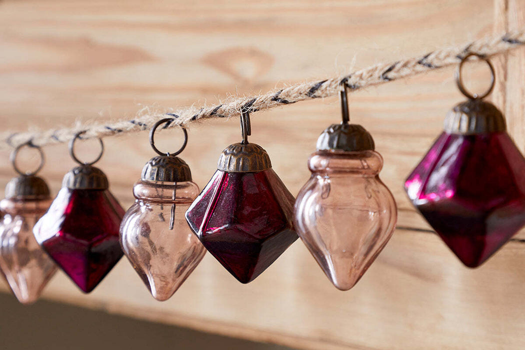 Ekiti Bauble Garland Ruby Copper