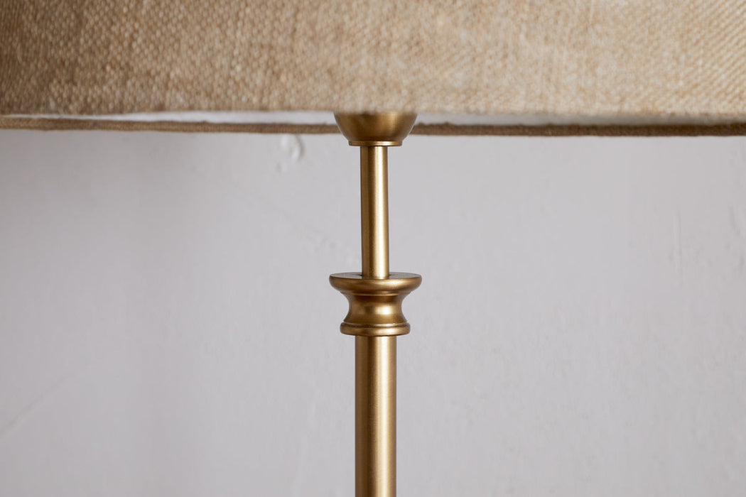 Ehadi Antique Floor Lamp Antique Brass