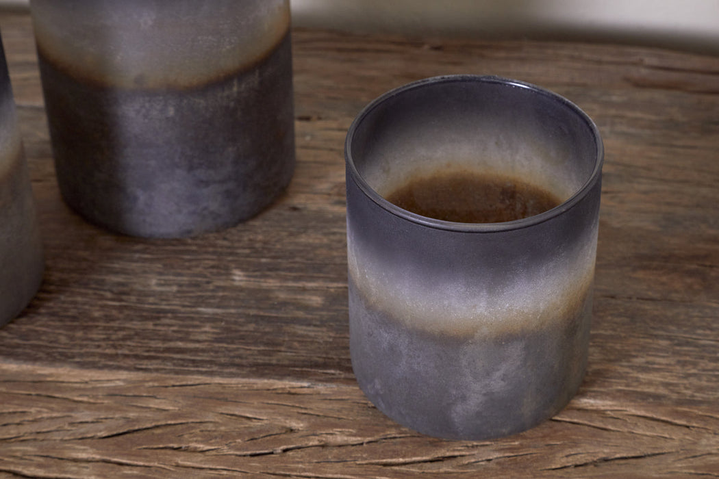 Etti Tealight Holders Navy Smoke