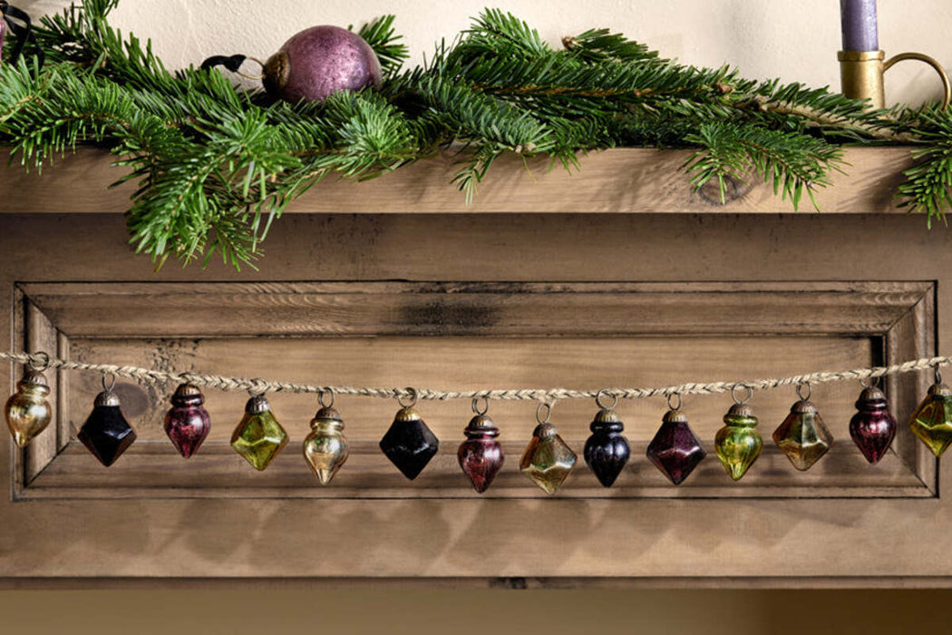 Ekiti Bauble Garland Mixed Colour