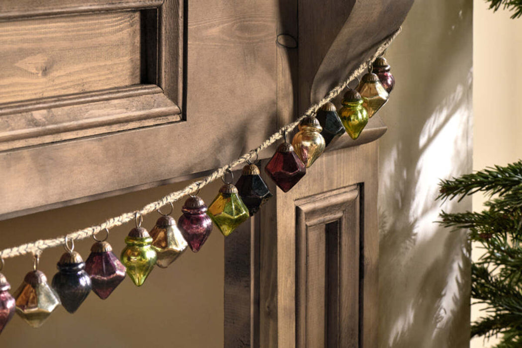 Ekiti Bauble Garland Mixed Colour