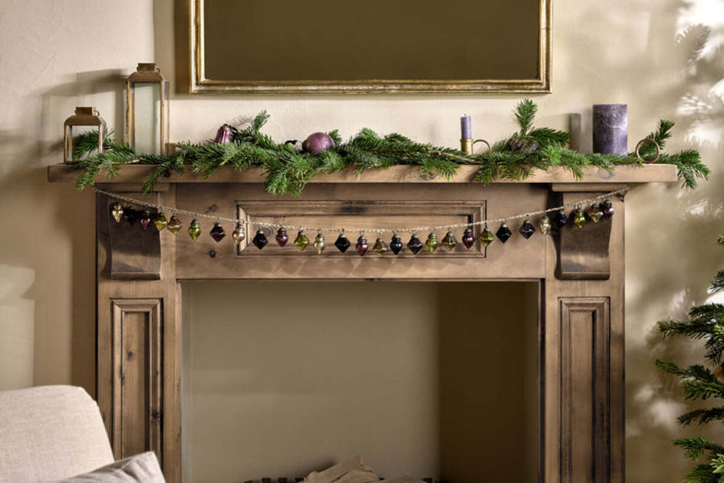 Ekiti Bauble Garland Mixed Colour