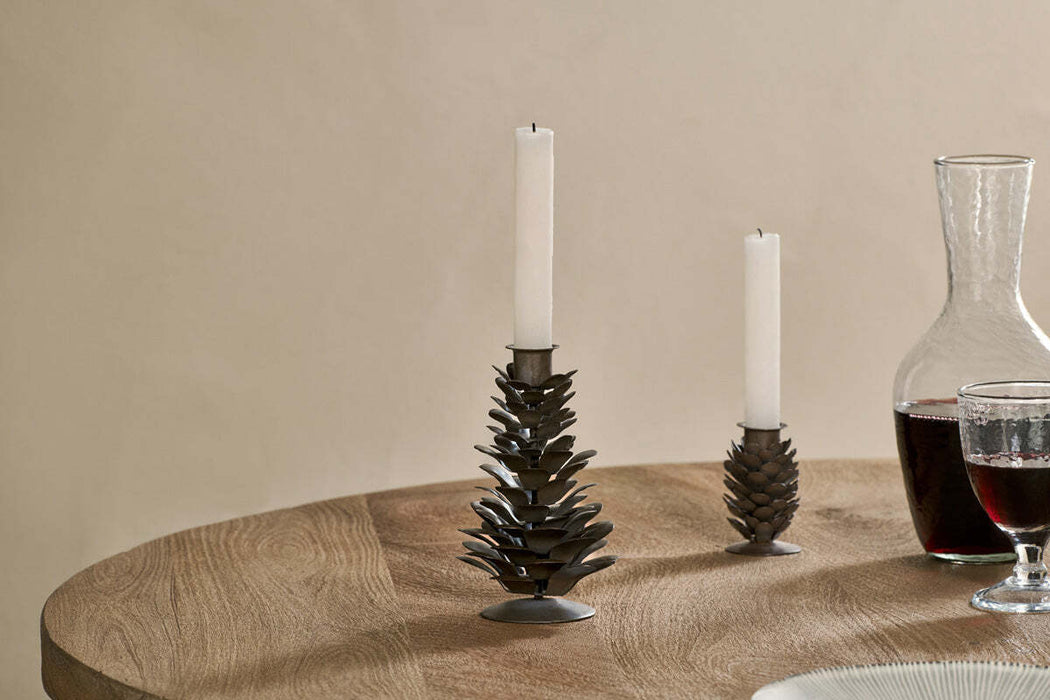 Elagalu Candle Holder Rust