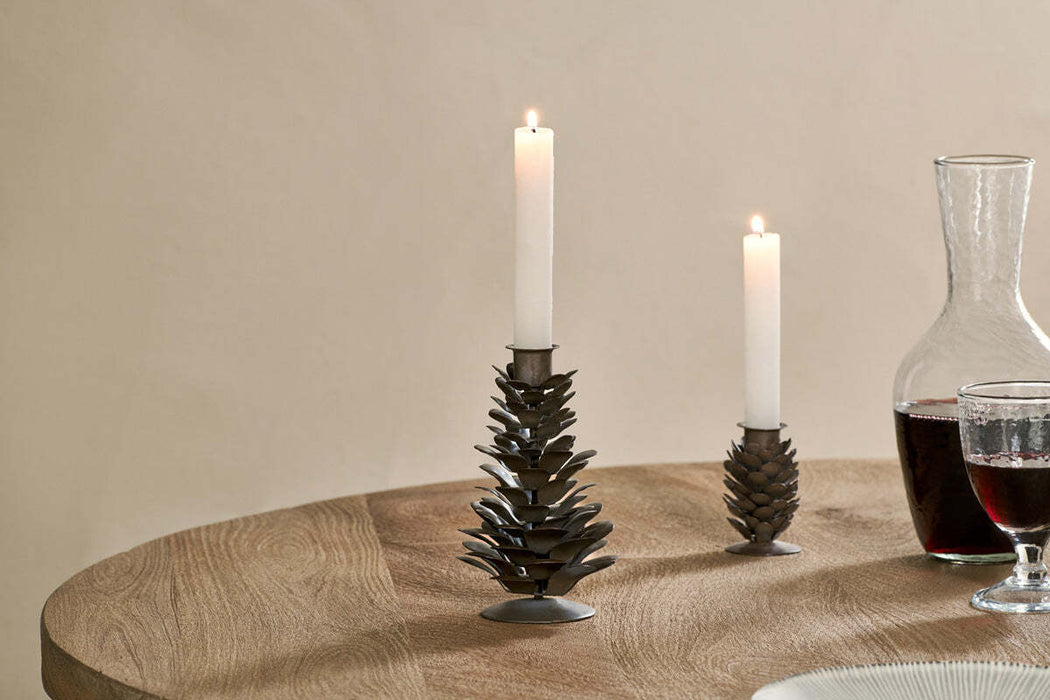 Elagalu Candle Holder Rust