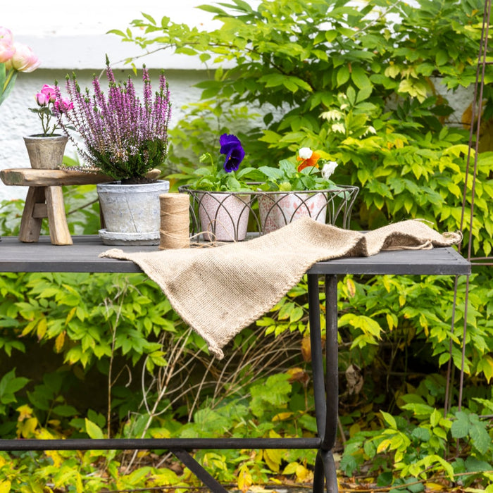 Hambledon Metal Slatted Table