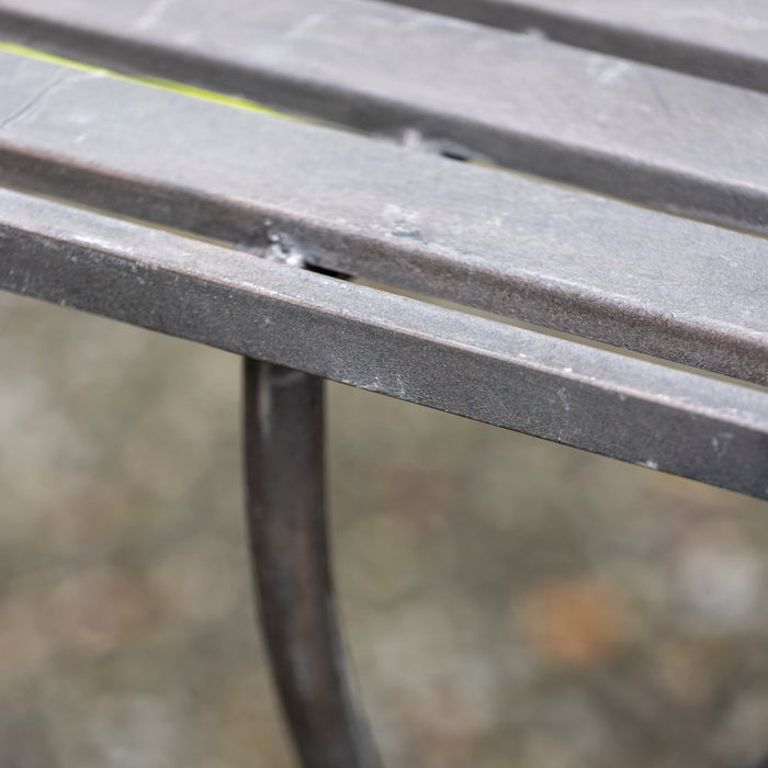 Hambledon Metal Slatted Table