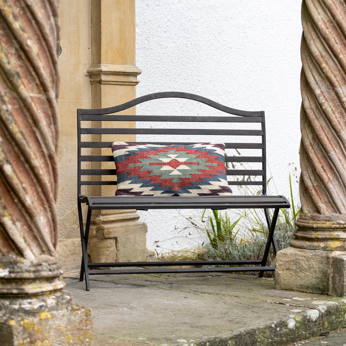 Hambledon Metal Slatted Bench
