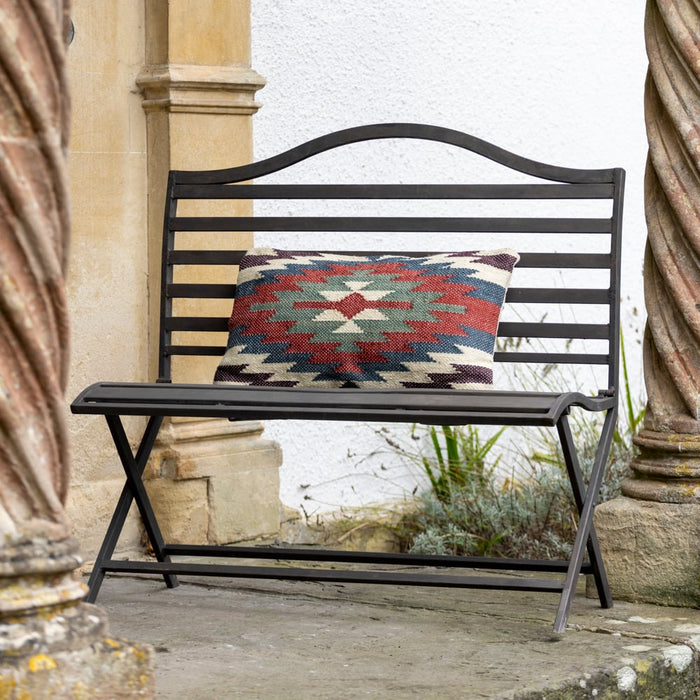 Hambledon Metal Slatted Bench