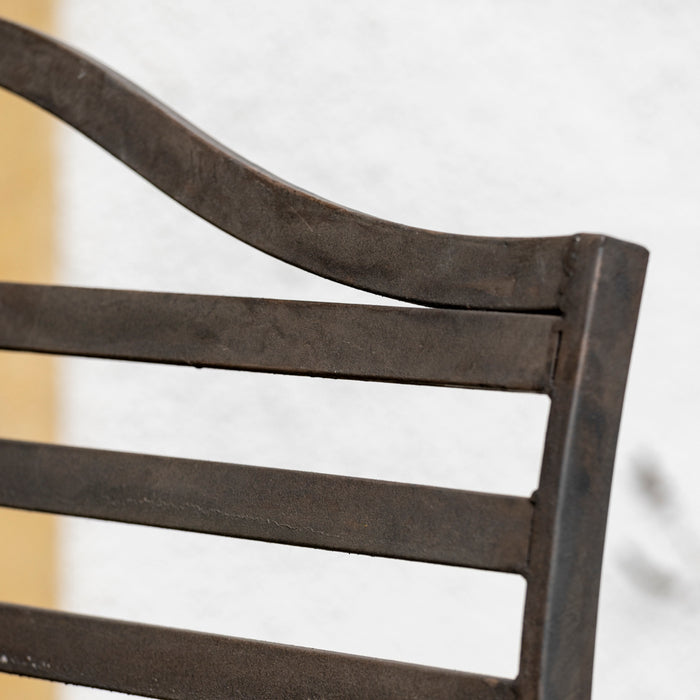 Hambledon Metal Slatted Bench