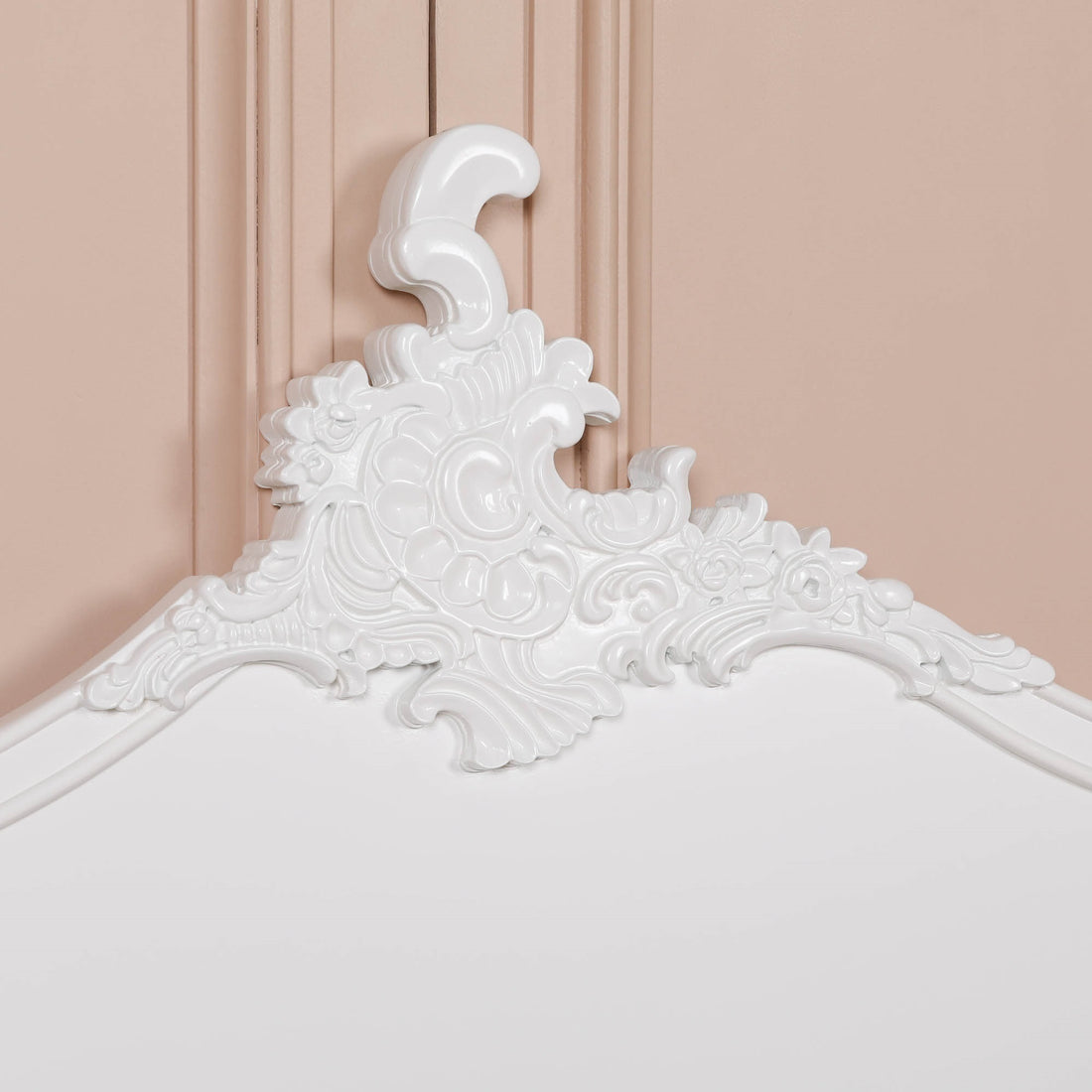French White 5ft King Size Headboard