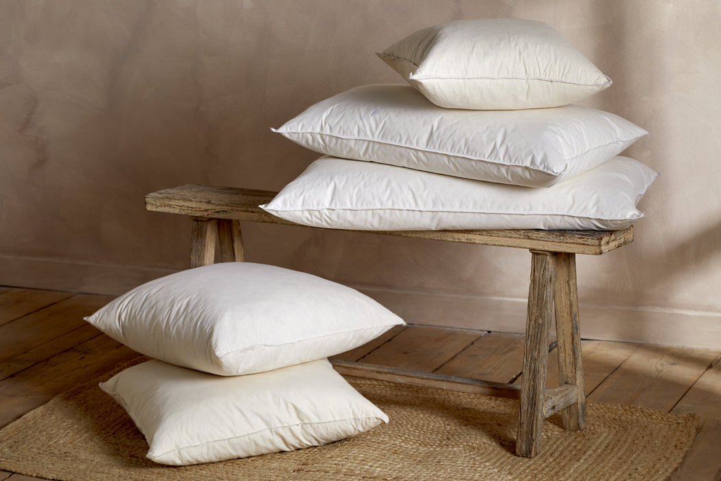 Feather Cushion Inner Cream