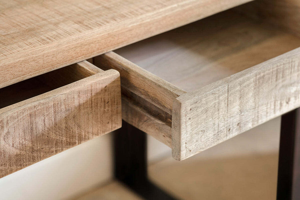 Fia Mango Wood Desk Natural