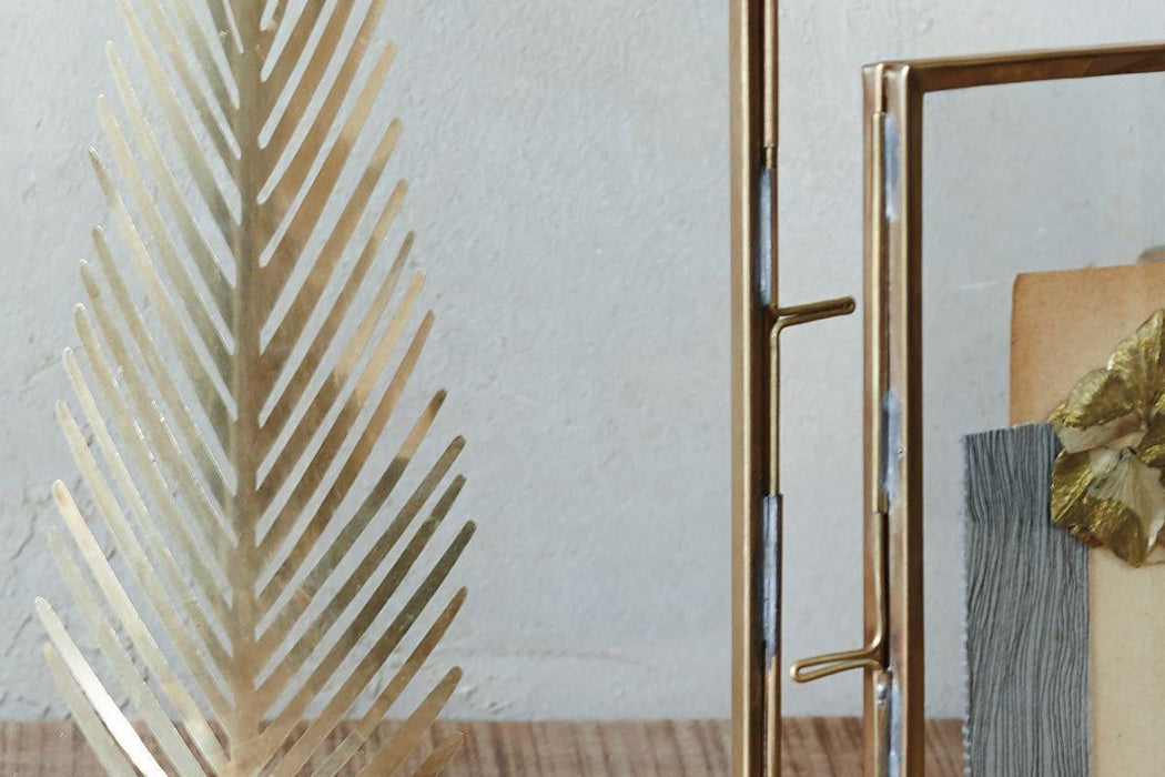 Folded Danta Frame Antique Brass