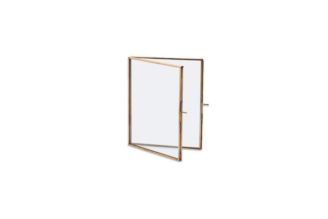 Folded Danta Frame Antique Brass