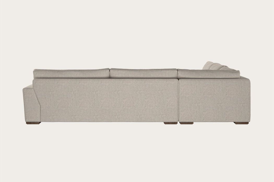 Guddu Grand Left Hand Corner Sofa Brera Linen Natural