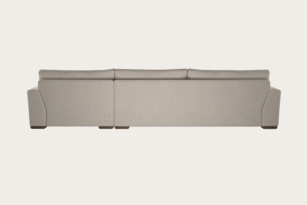 Guddu Grand Right Hand Chaise Sofa Brera Linen Natural