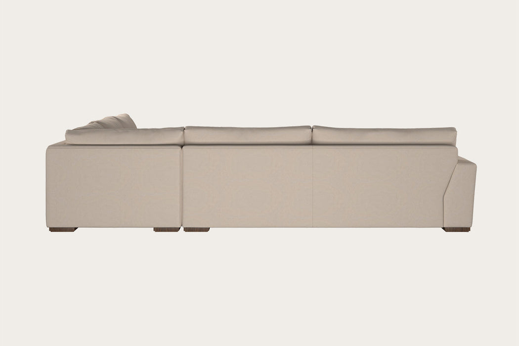 Guddu Large Left Hand Corner Sofa - Brera Linen Natural