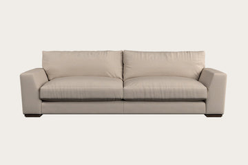 Guddu Grand Sofa - Recycled Cotton Natural