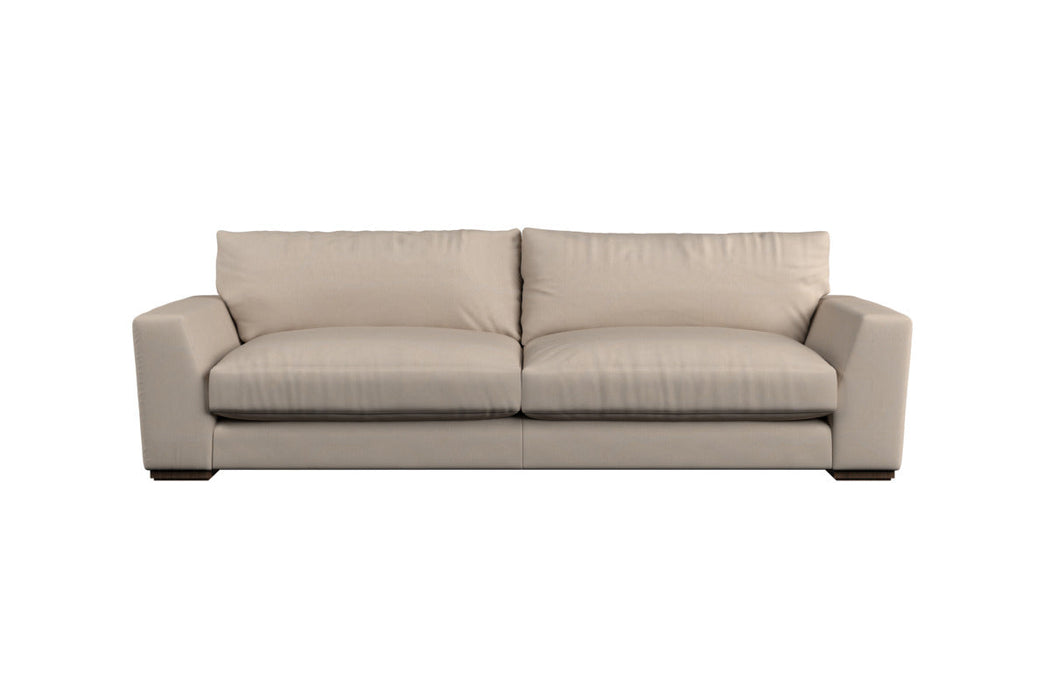 Guddu Large Left Hand Corner Sofa - Brera Linen Pebble