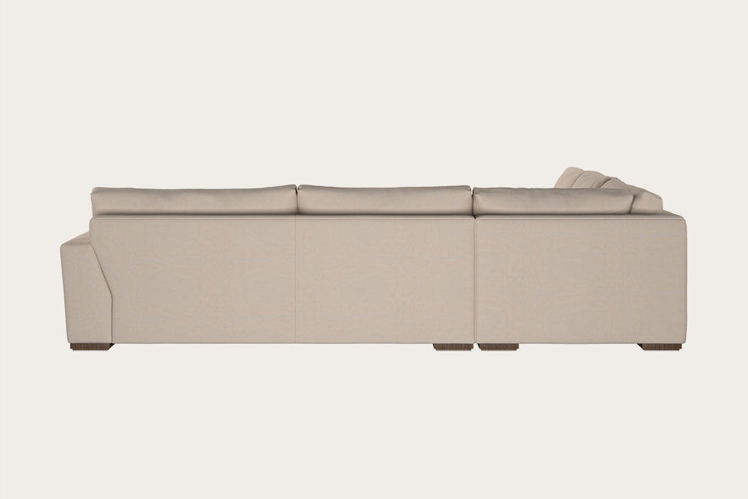 Guddu Large Left Hand Corner Sofa - Recycled Cotton Natural