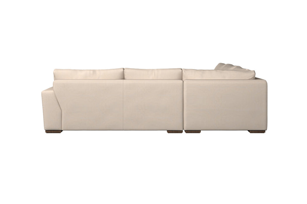 Guddu Large Right Hand Chaise Sofa - Brera Linen Espresso
