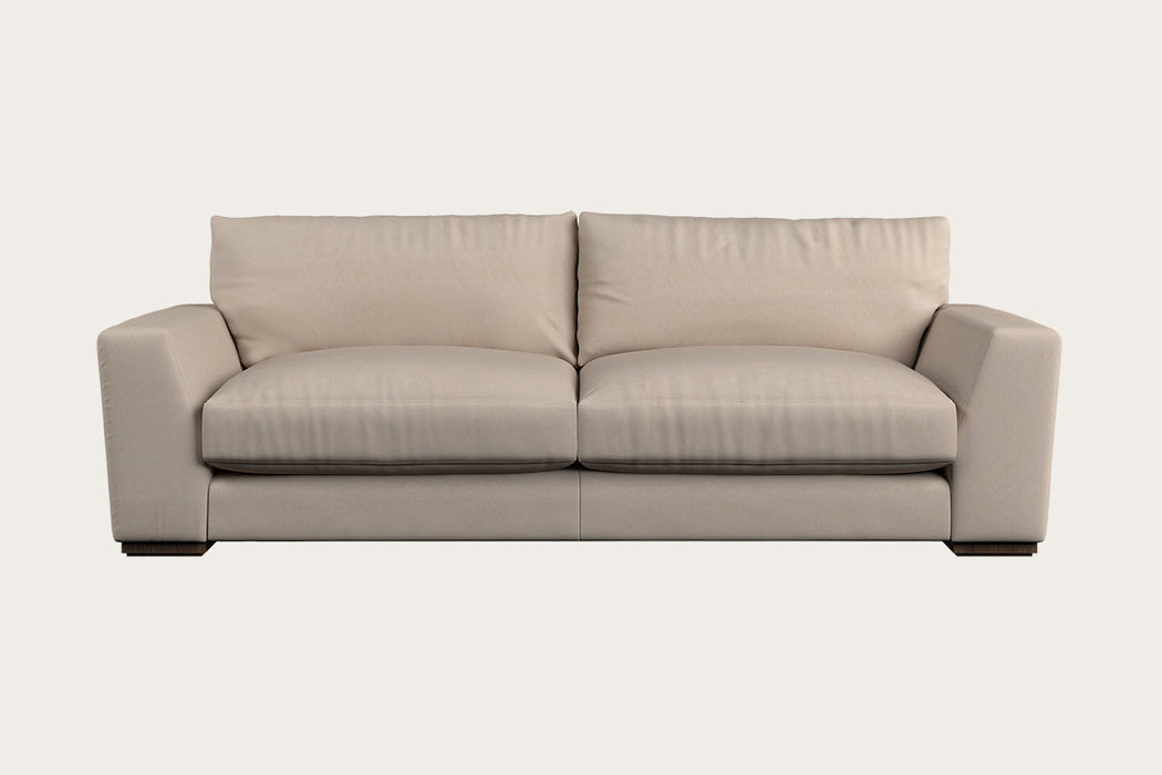 Guddu Large Right Hand Chaise Sofa - Brera Linen Granite