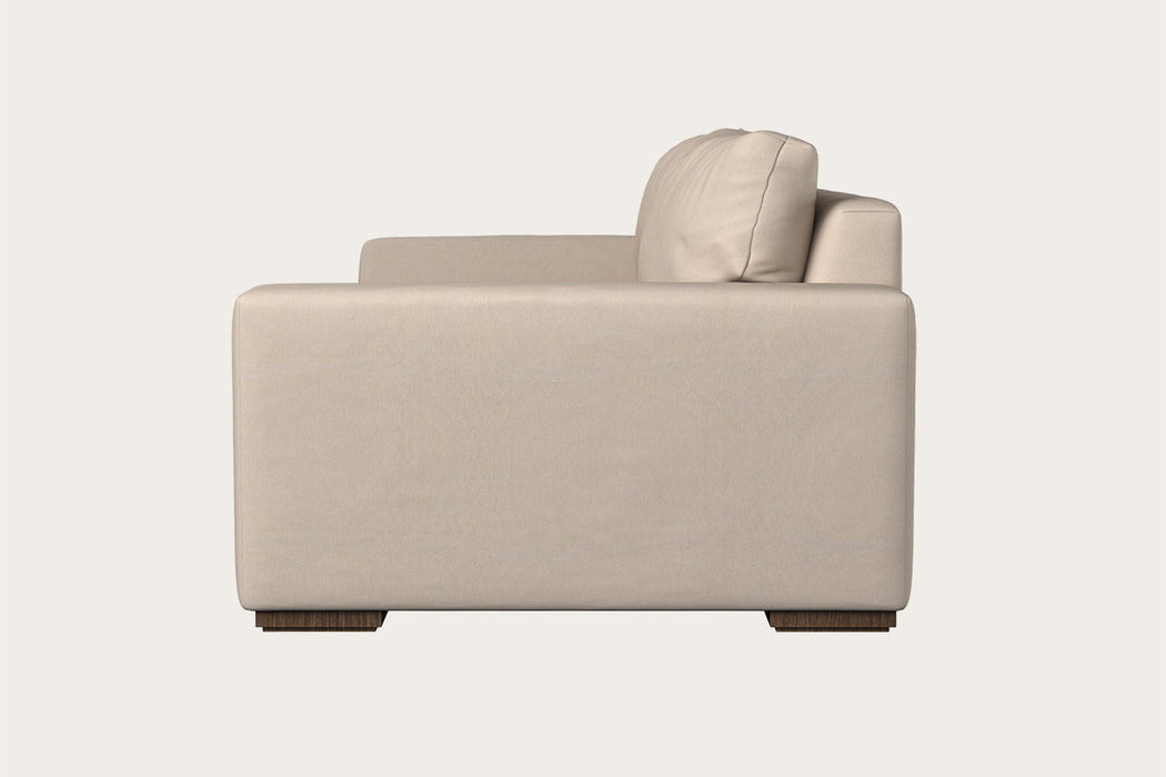 Guddu Large Right Hand Chaise Sofa - Brera Linen Granite