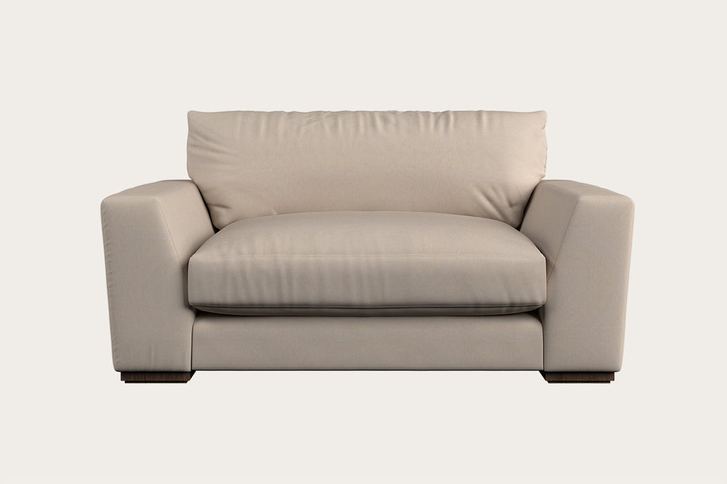 Guddu Love Seat - Recycled Cotton Natural
