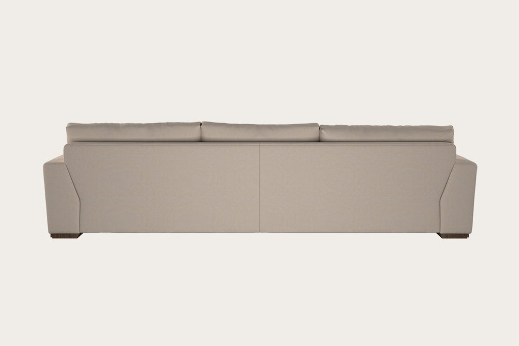 Guddu Large Right Hand Chaise Sofa - Brera Linen Sage