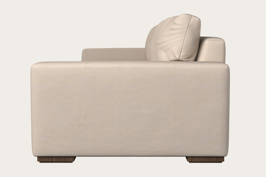 Guddu Large Right Hand Chaise Sofa - Brera Linen Sage