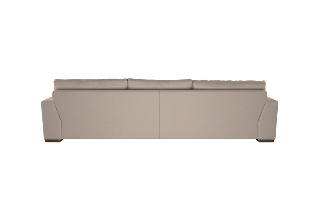 Guddu Large Right Hand Chaise Sofa - Brera Linen Sage