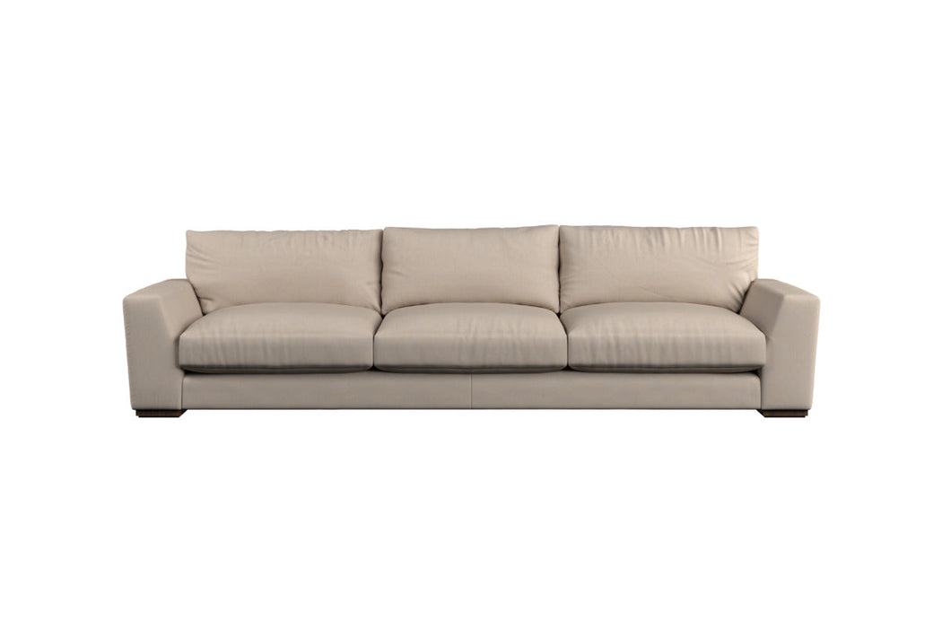 Guddu Large Right Hand Chaise Sofa - Brera Linen Sage