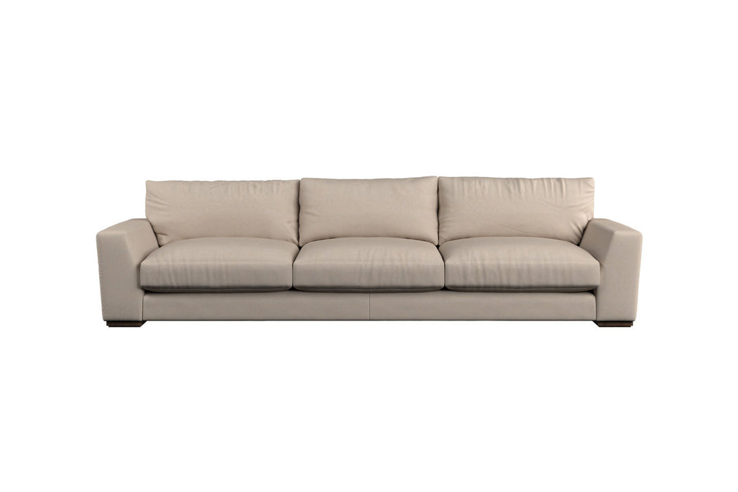 Guddu Large Right Hand Chaise Sofa - Brera Linen Sage