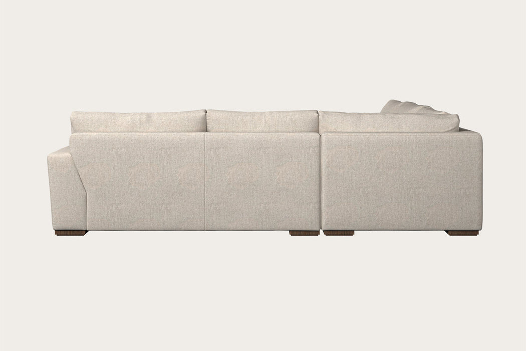 Guddu Large Right Hand Corner Sofa Brera Linen Natural