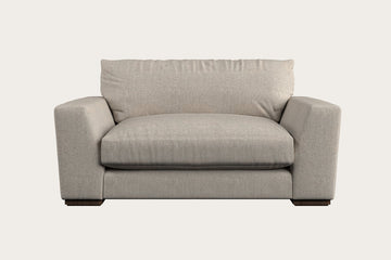 Guddu Love Seat - Brera Linen Natural