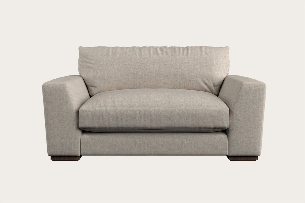 Guddu Love Seat Brera Linen Natural
