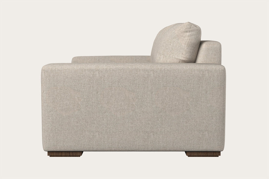 Guddu Love Seat Brera Linen Natural