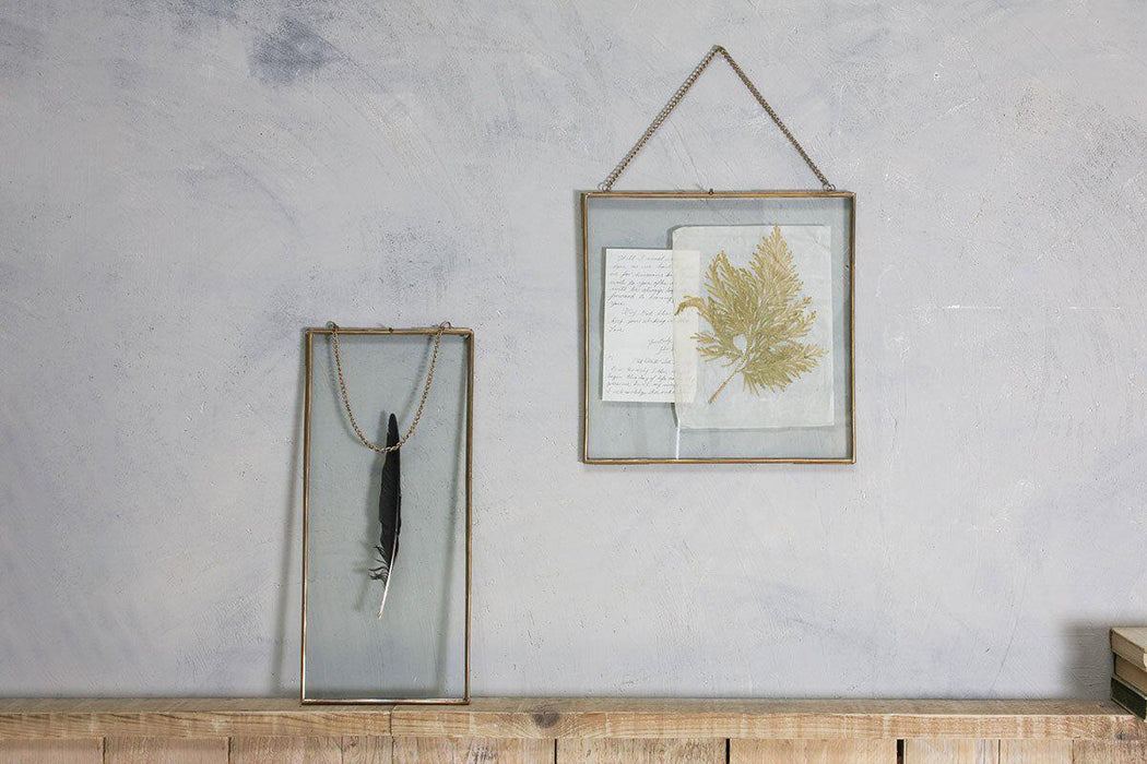 Gigantic Antique Brass Kiko Frame