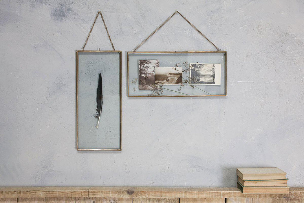 Gigantic Antique Brass Kiko Frame