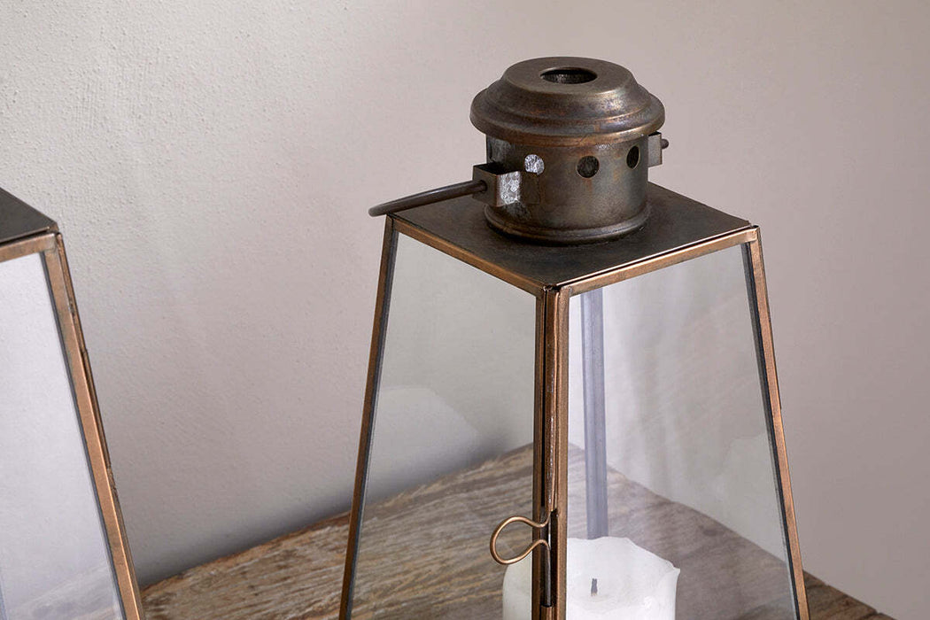 Giva Lantern Antique Brass