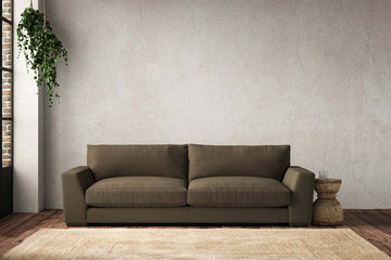 Guddu Grand Sofa - Brera Linen Chestnut