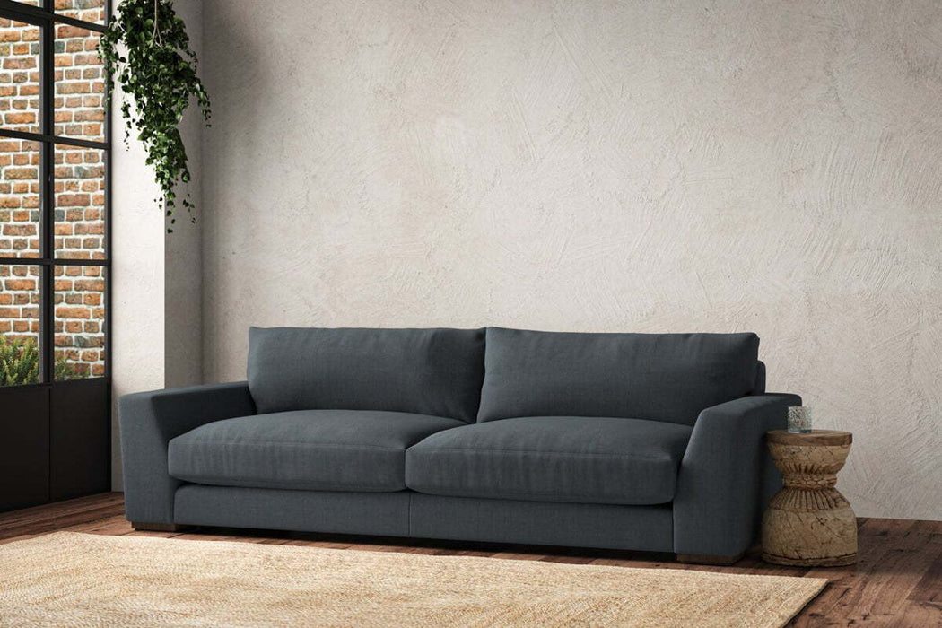 Guddu Grand Sofa - Brera Linen Dusk