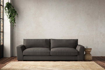 Guddu Grand Sofa - Brera Linen Granite
