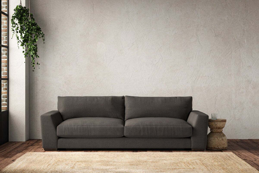 Guddu Grand Sofa - Brera Linen Granite